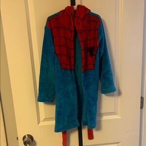 Marvel Spider Hero Kids Robe - Red and Blue